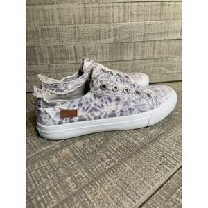 Blowfish Malibu Play Purple Tie Dye Slip On Sneakers Size Women's Size 7.5 Shoes